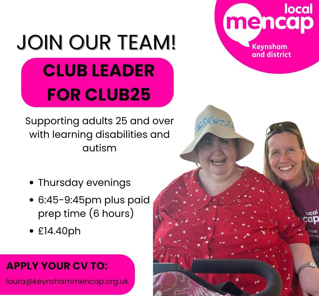 Adult Club Leader in Keynsham (Club25)