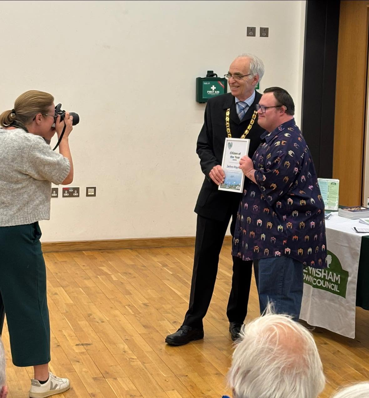 Jethro Wins Keynsham Good Citizen Award 2026!