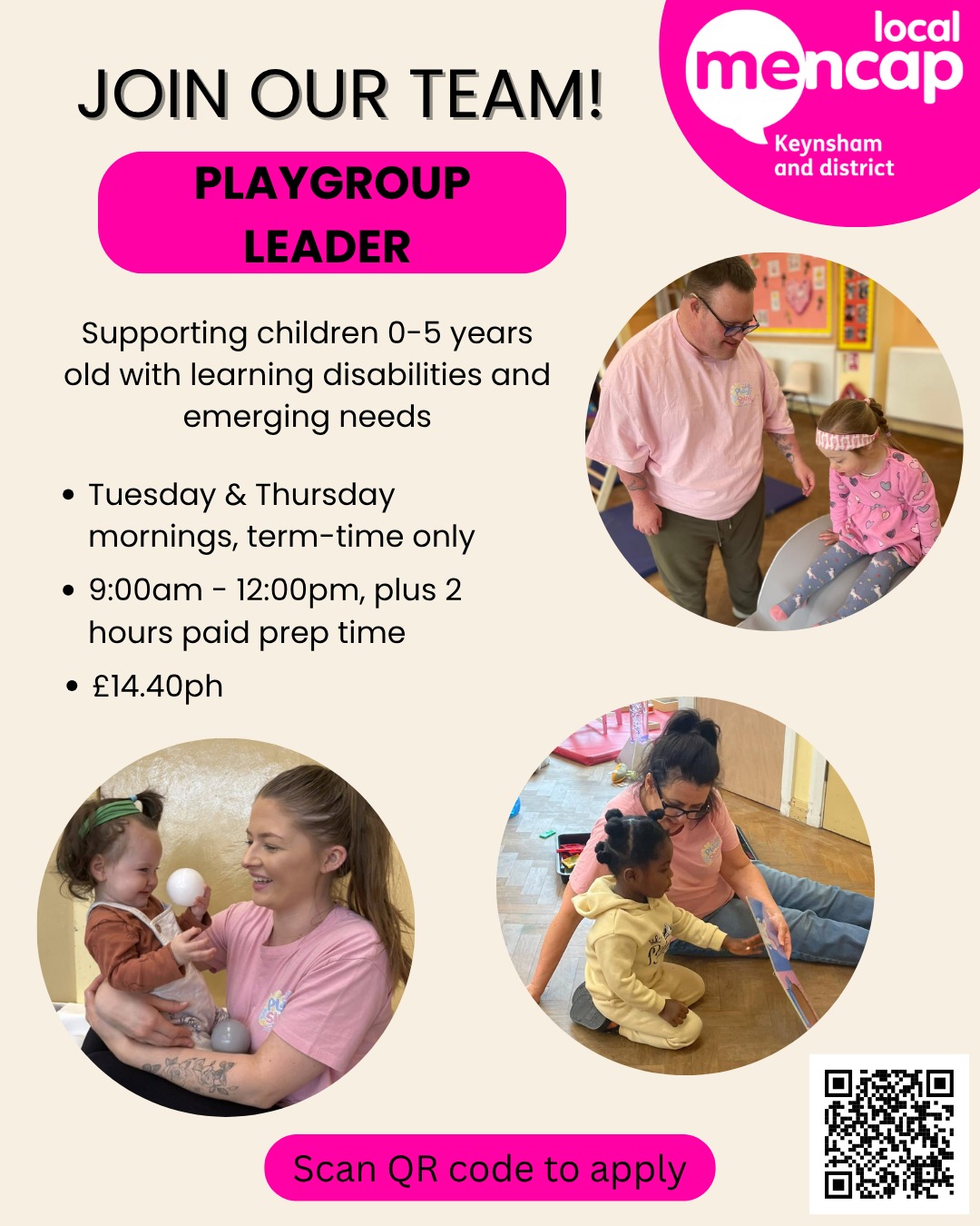 Play & Shine – Playgroup Leader